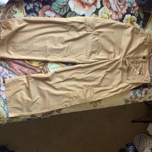 flap pocket cord pants